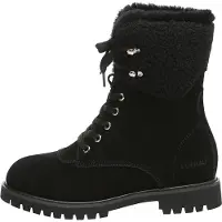 EVER AU Botines con cordones 'Sittella' negro