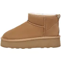 EVER AU Botas 'Heron' marrón castaño