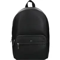 Hugo Boss para hombre. 50536499 Mochila Ray negro (OSFA), Casual, Poliuretano, outlet 2026.