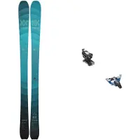 Völkl - Packs esquí de travesía - Pack Rise Above 88 W 2024 para Mujer de Madera - Azul