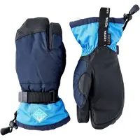 Hestra - Kid's Gauntlet CZone 3 Finger - Guantes size 7, azul