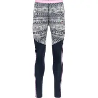 Kari Traa - Women's Mina Pant - Ropa interior merino size XS, gris
