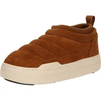 Moon Boot para mujer. 80D2470020 Zapatillas de Piel Park Soft marrón (37), Plano, Ninguno, Casual, outlet 2026.