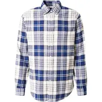 Ralph Lauren Camisa beige claro / azul / gris oscuro