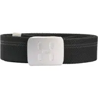 Haglöfs - Stretch Webbing Belt - Cinturones size One Size, negro/gris