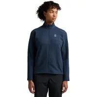 Haglöfs - Women's Buteo Mid Jacket - Forro polar size M, negro/azul
