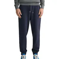 Gant para hombre. 2009026 Pantalón de deporte Shield marino (M), Casual, Algodón, outlet 2026.