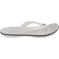 Crocs Sandalias de dedo 'Crocband' negro / blanco