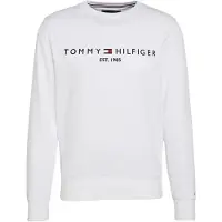 Tommy Hilfiger Sudadera 'Logo Embroidery Flex' navy / rojo / blanco