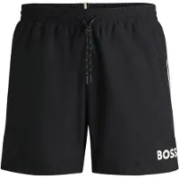 BOSS para hombre. 50514429 Bañador Starfish negro (S), Beachwear, Poliéster Reciclado, Sostenible, outlet 2026.