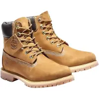 Timberland Botines con cordones caramelo / negro