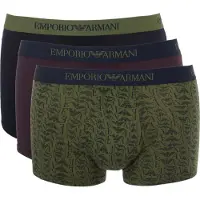 Emporio Armani Calzoncillo boxer navy / verde / burdeos / negro