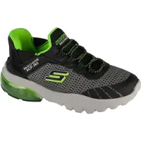 SKECHERS Zapatillas deportivas 'RAZOR AIR - HYPER-BRISK' gris / verde claro