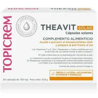 Theavit Suplemento Nutricional Topicrem Solar 30 Unidades