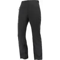 Salomon - Pantalones de esquí mujer - S/Max Warm Pants W Deep Black para Mujer - Talla L - Negro