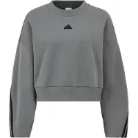 Adidas adidasSudadera Future Icons 3 bandas L Grey Four Mujer