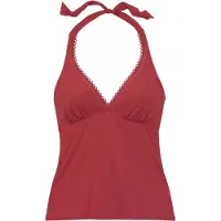 s.Oliver Top de tankini rojo sangre