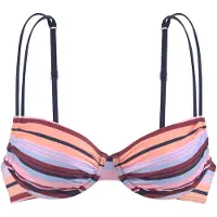 s.Oliver Top de bikini azul claro / albaricique / rosa / rojo oscuro