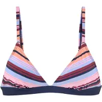 s.Oliver Top de bikini navy / melocotón / rosa / offwhite