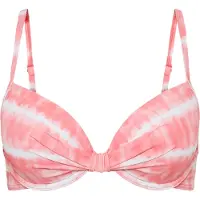 s.Oliver Top de bikini rosa / blanco