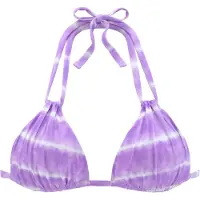 s.Oliver Top de bikini lila / blanco
