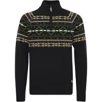 Blend Jersey 'Bhnilo' beige / verde / rojo / negro