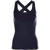 Winshape Top deportivo 'WVR25' azul oscuro / blanco
