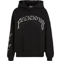 FELICIOUS Sudadera negro / blanco