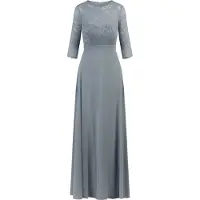 Kraimod Vestido de noche azul ahumado