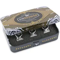 Sir Redman Botones Para Tirantes Plata Plateado