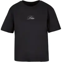 Miss Tee Camiseta 'Babe' negro / blanco