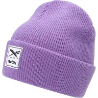 Iriedaily Gorra 'Smurpher Heavy' lila claro / negro / blanco