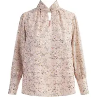 Faina Blusa 'Caneva' oro / caqui / rosa / offwhite