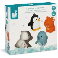 Janod Lanzador De Agua Con 4 Animales Polares
