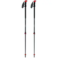 Plum - Bastones esquí - Trail Tour FL Carbon EF de Aluminio - Negro