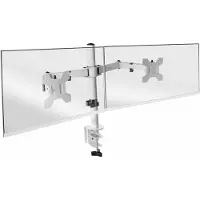 Mars Gaming Soporte De Brazo Para Monitor Dual Marm2 De 27´´