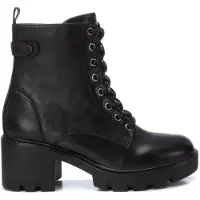 Xti para mujer. 14298301-NEGRO Botines 142983 negro (40), 5 a 8cm, Cordones, Cremallera, Casual, outlet 2026.