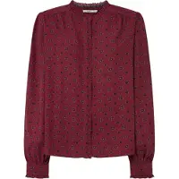 Pepe Jeans para mujer. PL304943 Blusa Ora granate (S), Casual, Viscosa, Manga larga, outlet 2026.