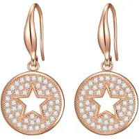 Lulu & Jane Pendientes oro rosa