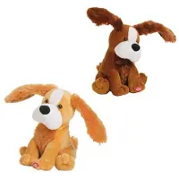 Creaciones Llopis Perro Mueve El Osito De Peluche De Oreja 25 Cm