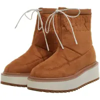 Moschino Platform Power Velour Snow Boots Brown Talla: 40 | Botas Outlet | Mujer | Blanco