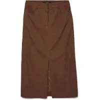 Vero Moda Falda 'VILJA' marrón