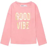 MINOTI Camiseta oro / rosa