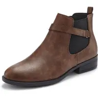LASCANA Botas marrón / negro