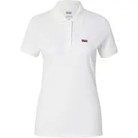 Levi's Camiseta 'Slim Polo Shirt' rojo / blanco