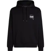 Karl Lagerfeld Sudadera 'IKON' negro / blanco