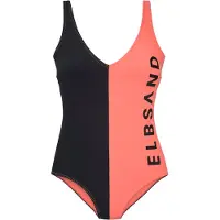 Elbsand Traje de baño albaricique / negro