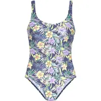 Venice beach Traje de baño amarillo / verde / azul violaceo / lavanda