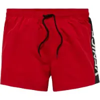 Venice beach Bermudas rojo / negro / blanco