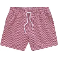 Venice beach Bermudas rojo sangre / blanco